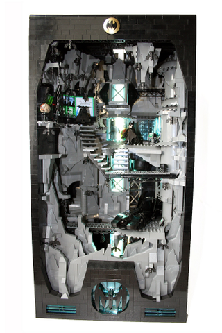 Illustration for article titled Holy Batman and His Bloody Amazing 9,000-Brick Lego Batcave!
